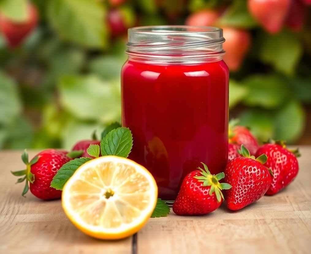strawberry3 Passion fruit syrup