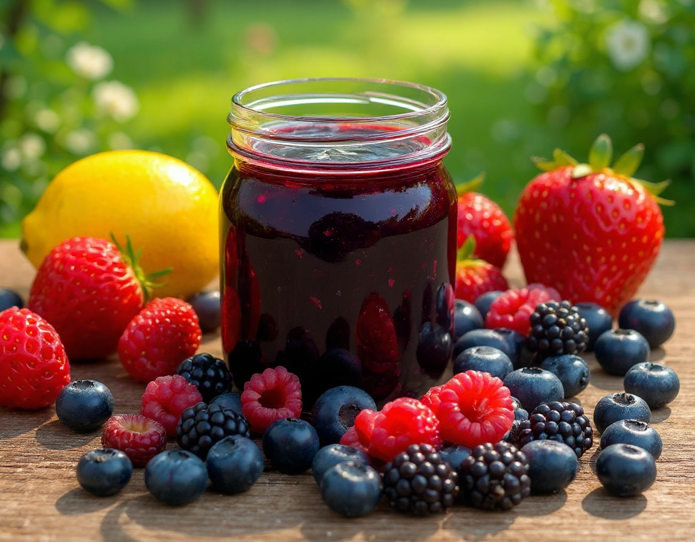 mixed-berry Fig Jam